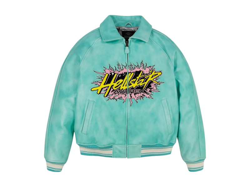 Hellstar x Avirex Jacket Turquoise