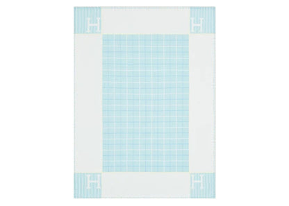 Hermes Avalon Cabriole Blanket Vert Aqua
