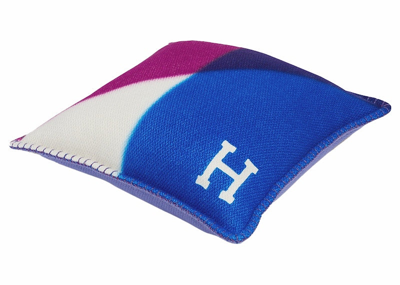 Hermes Avalon Tangram Pillow Pourpre/Outremer