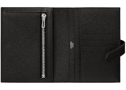Hermes Bearn Compact Wallet Black