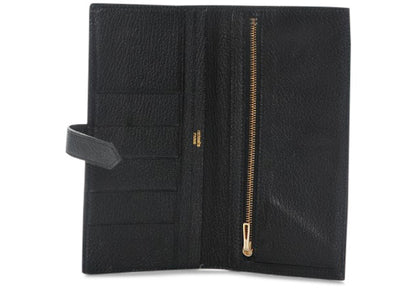 Hermes Bearn Wallet Chevre Mysore Noir