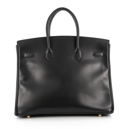 Hermes Birkin Box Calf 35 Black
