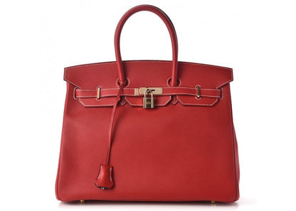 Hermes Birkin Candy Epsom 35 Rouge Casaque