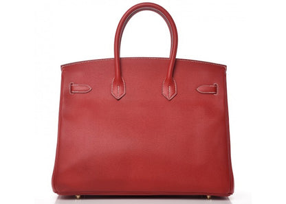 Hermes Birkin Candy Epsom 35 Rouge Casaque