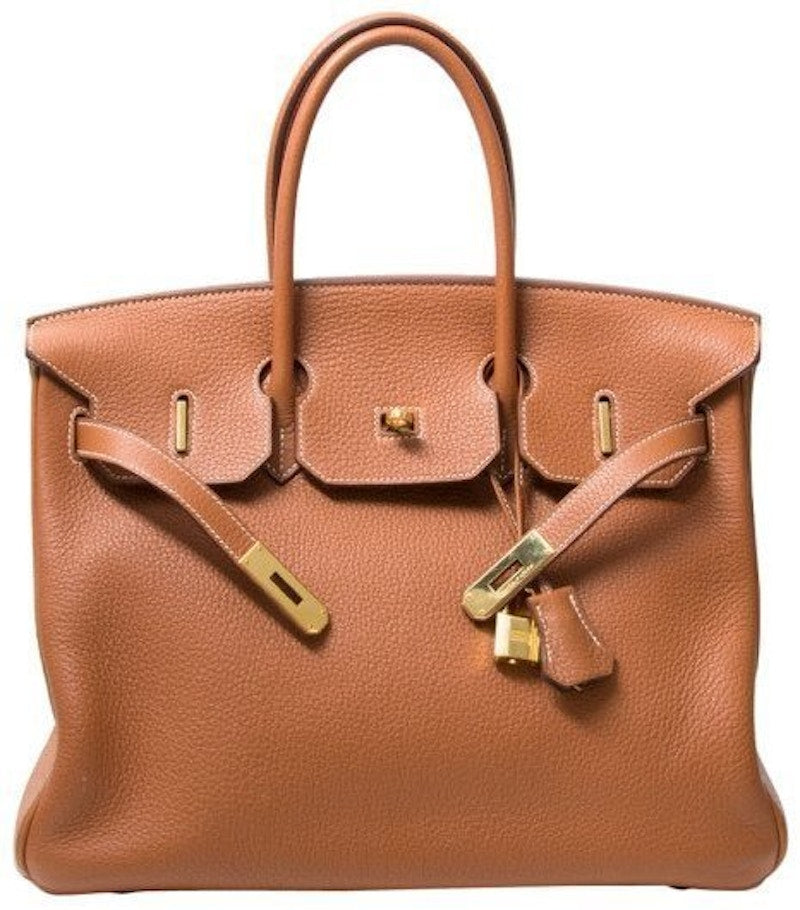 Hermes Birkin Clemence 35 Gold