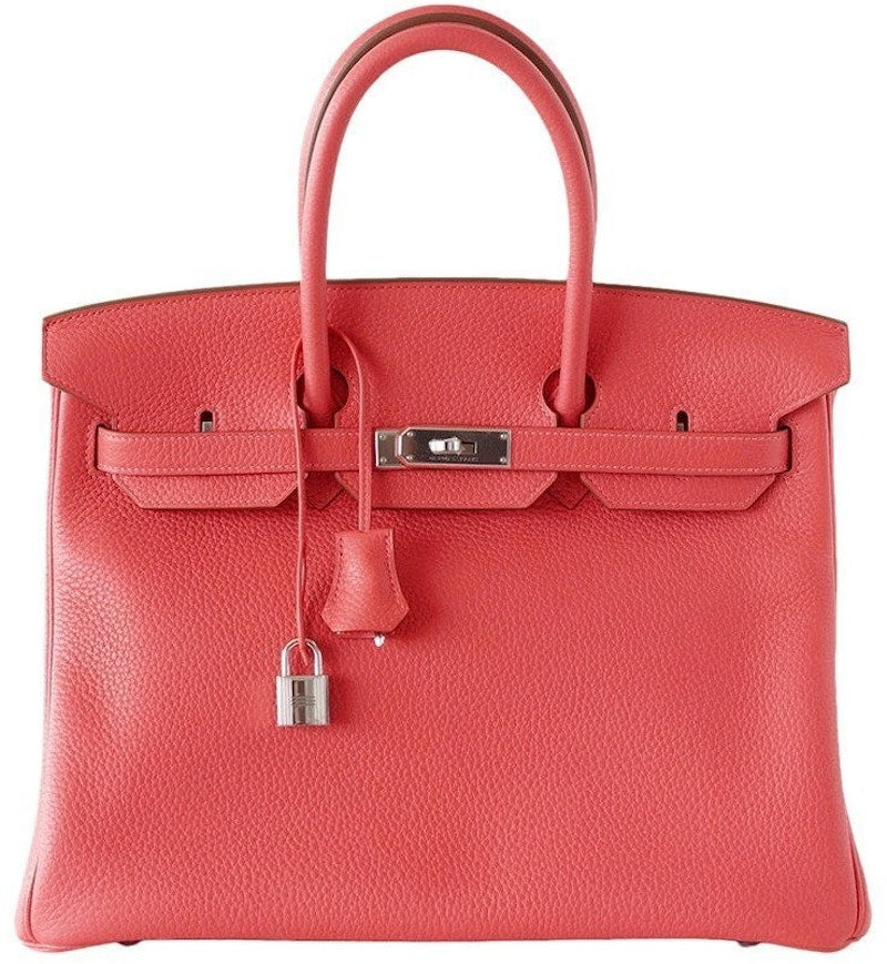 Hermes Birkin Clemence 35 Rose Jaipur