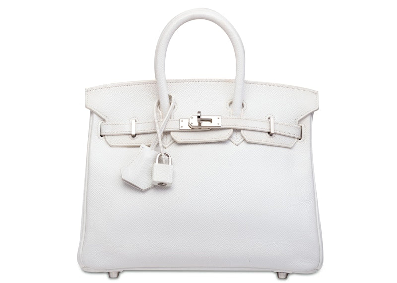Hermes Birkin Epsom 25 White