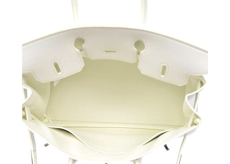 Hermes Birkin Epsom 25 White