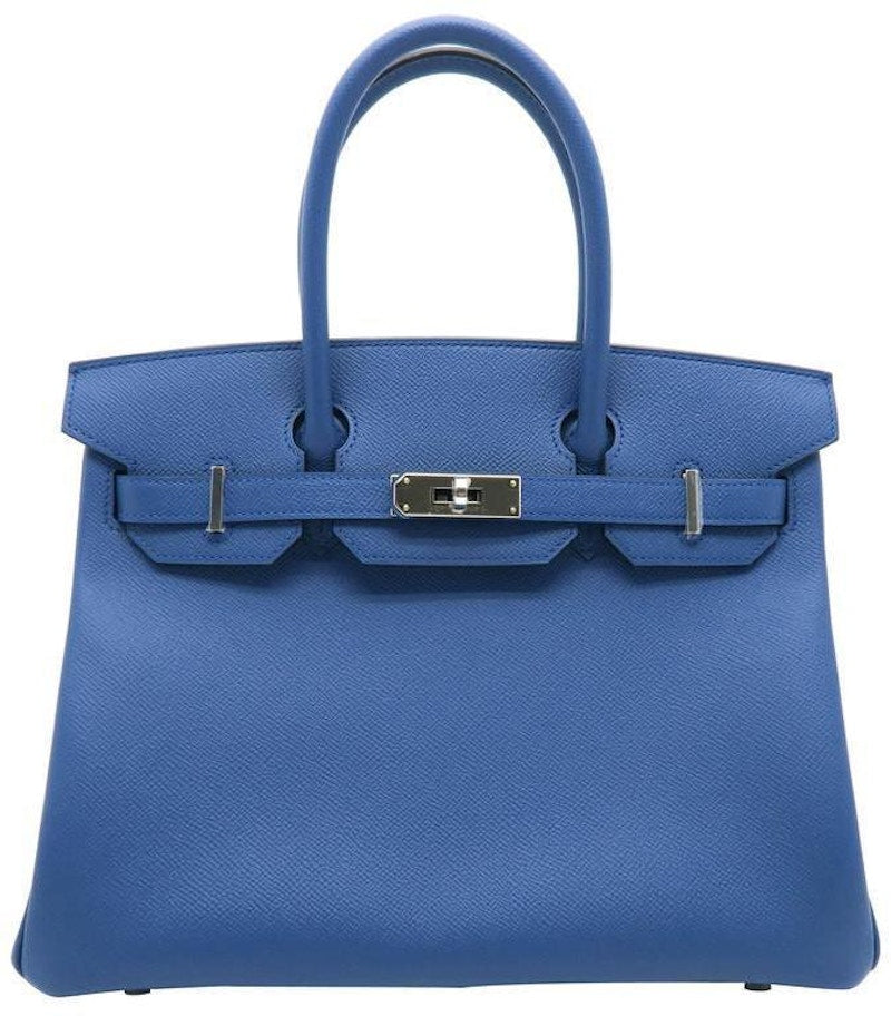 Hermes Birkin Epsom 30 Bleu Agate
