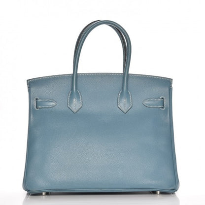 Hermes Birkin Epsom 30 Bleu Jean