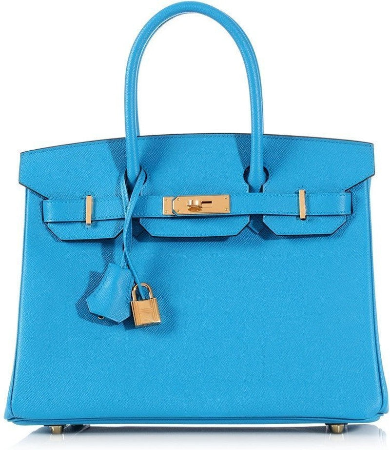 Hermes Birkin Epsom 30 Bleu Zanzibar