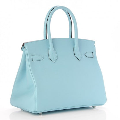 Hermes Birkin Epsom 30 Bleu Atoll
