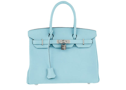 Hermes Birkin Epsom 30 Bleu Atoll