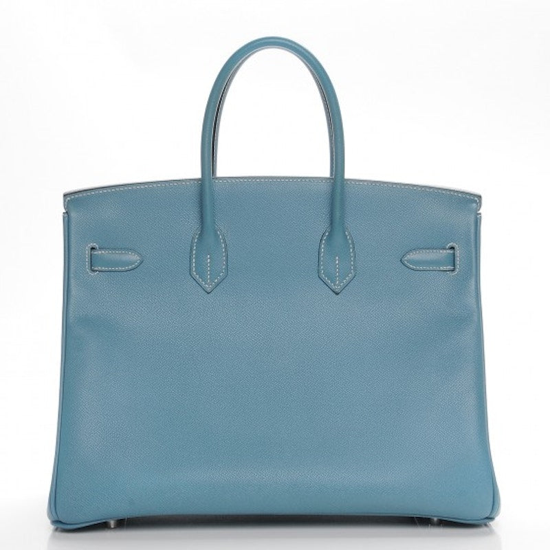 Hermes Birkin Epsom 35 Bleu Jean