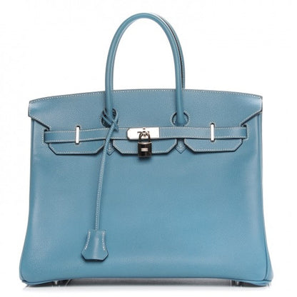Hermes Birkin Epsom 35 Bleu Jean
