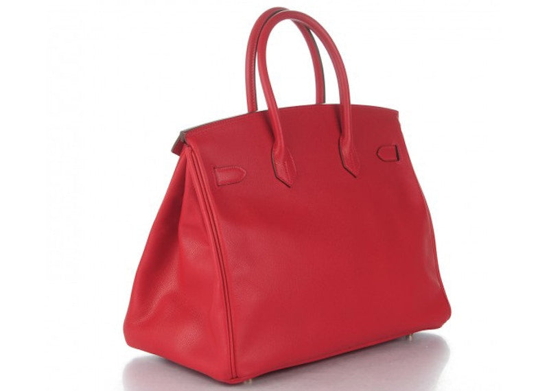 Hermes Birkin Epsom 35 Rouge Casaque