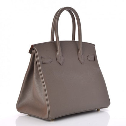 Hermes Birkin Epsom Gold Plated 30 Etain