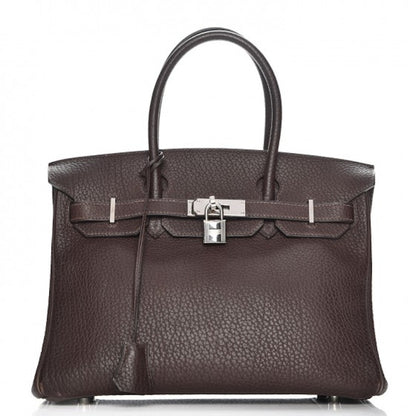 Hermes Birkin Fjord 30 Chocolat
