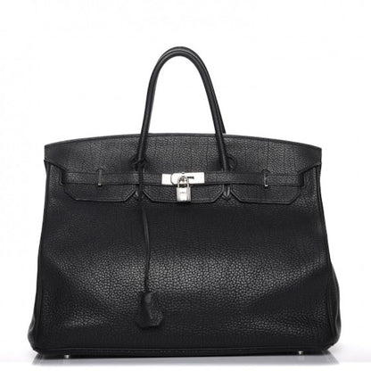 Hermes Birkin Fjord 40 Noir