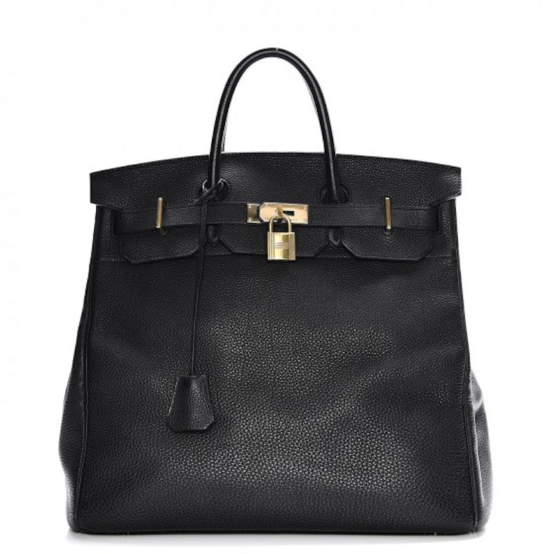 Hermes Birkin HAC Togo 40 Noir