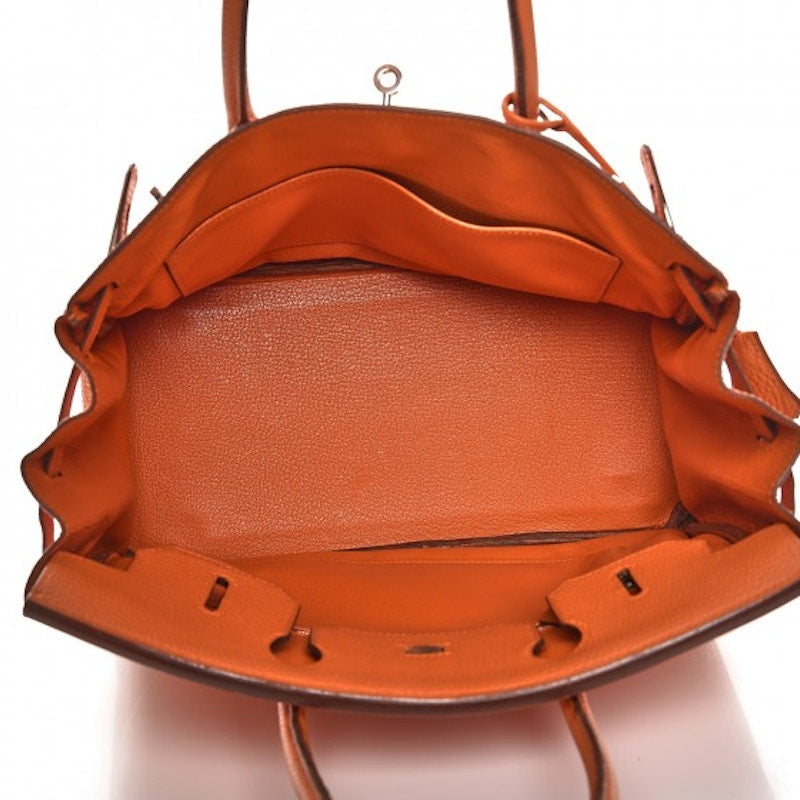 Hermes Birkin Togo 30 Orange