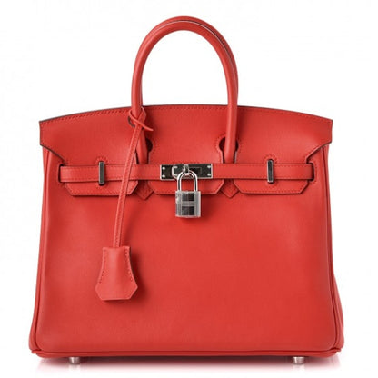 Hermes Birkin Swift 25 Rouge Tomate