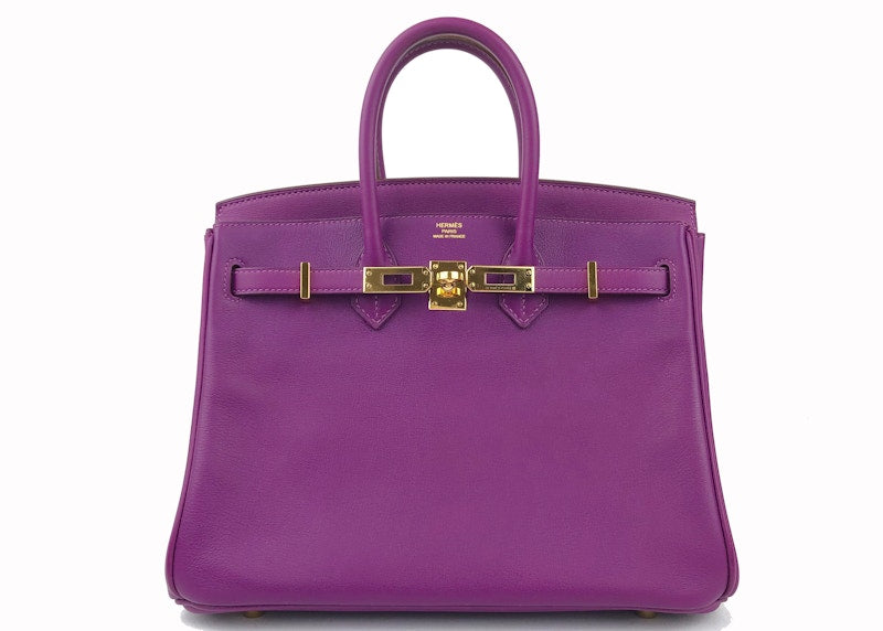 Hermes Birkin Swift Gold 25 Anemone