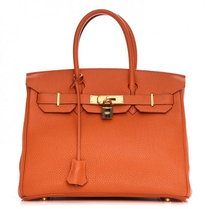 Hermes Birkin Togo 25 Orange