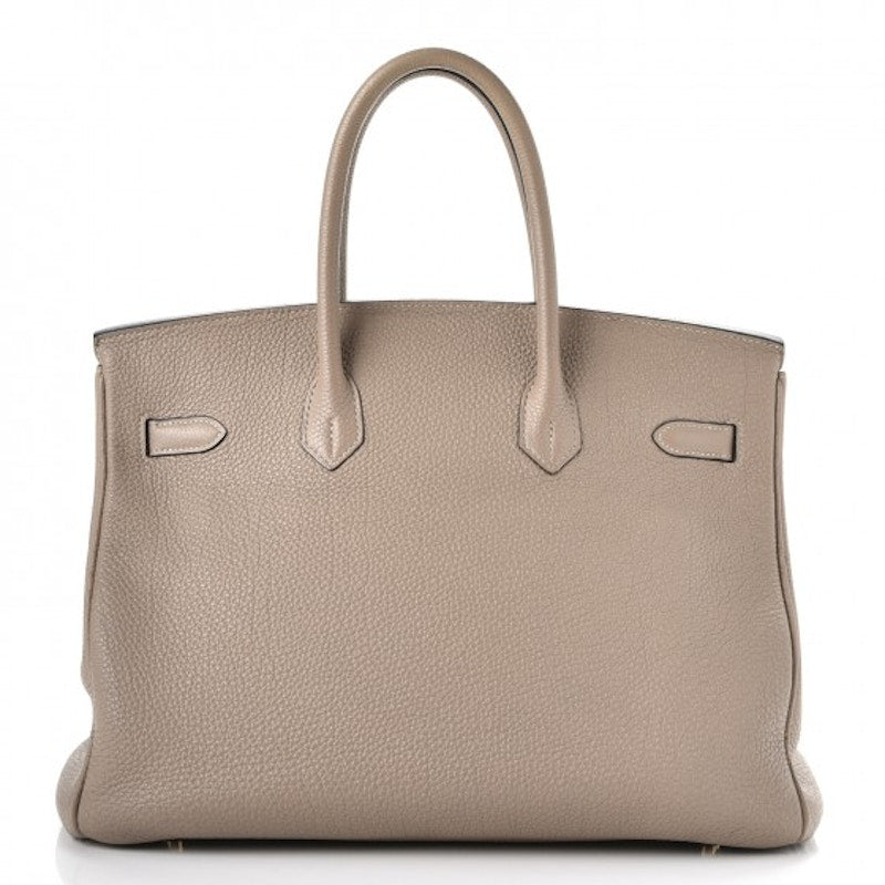 Hermes Birkin Togo 35 Gris Tourterelle