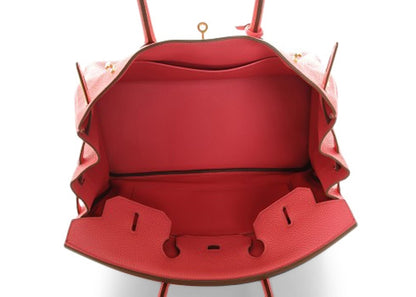 Hermes Birkin Togo 35 Rose Lipstick