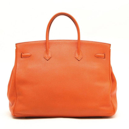 Hermes Birkin Togo 40 Gold-tone Orange