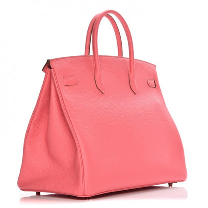 Hermes Birkin Togo 40 Rose Lipstick