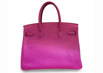 Hermes Birkin Togo Palladium 30 Magnolia
