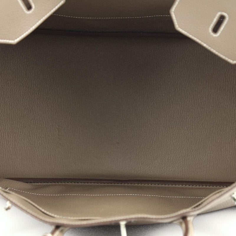 Hermes Birkin Togo Palladium 40 Etoupe