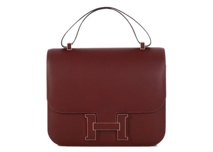 Hermes Constance Cartable Sombrero 29 Rouge H