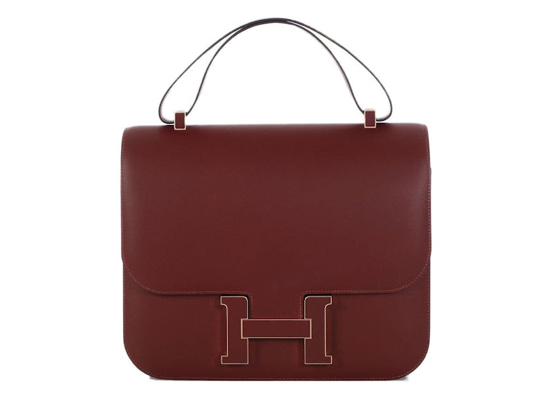 Hermes Constance Cartable Sombrero 29 Rouge H