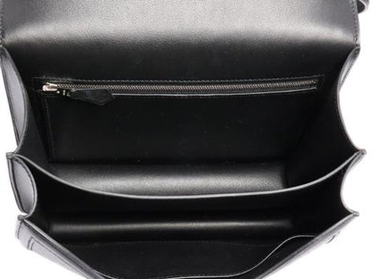 Hermes Constance Swift Toile Palladium 24 Noir