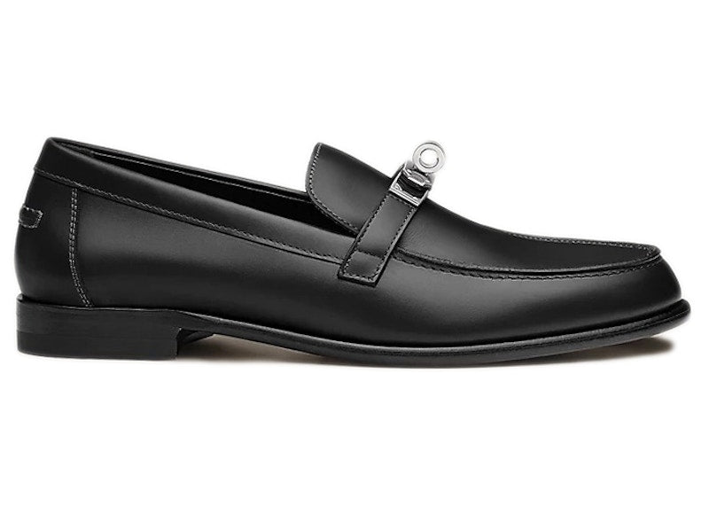 Hermes Destin Loafer Noir Calfskin Leather