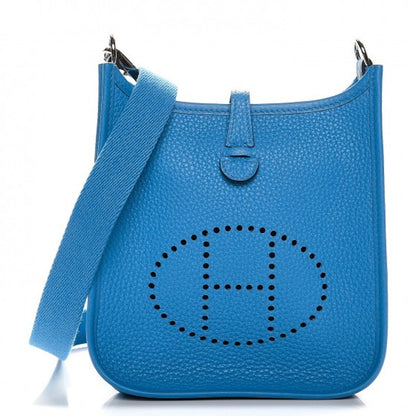 Hermes Evelyne I Taurillon Clemence TPM Blue Zanzibar