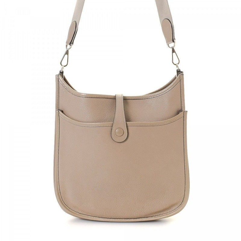 Hermes Evelyne II Taurillon Clemence PM Gris Tourterelle