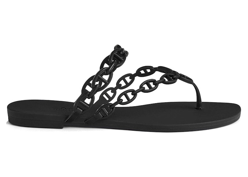 Hermes Island Sandal Noir (Women's)