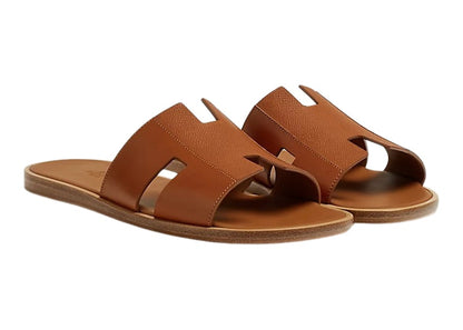 Hermes Izmir Sandal Naturel H Epsom Heritage Calfskin Leather