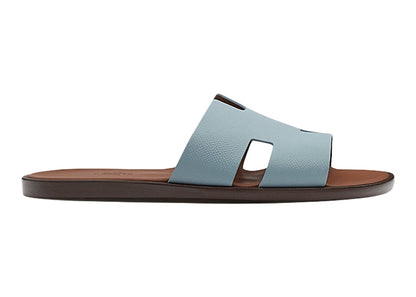 Hermes Izmir Sandal Sea Green Epsom Leather