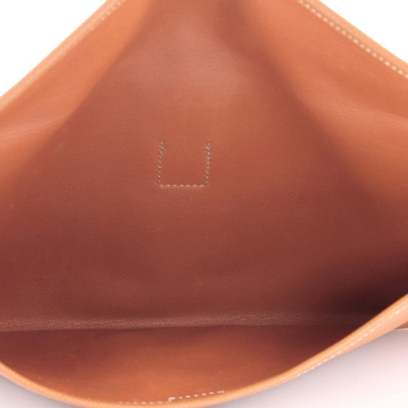 Hermes Jige Elan Clutch 29 Gold