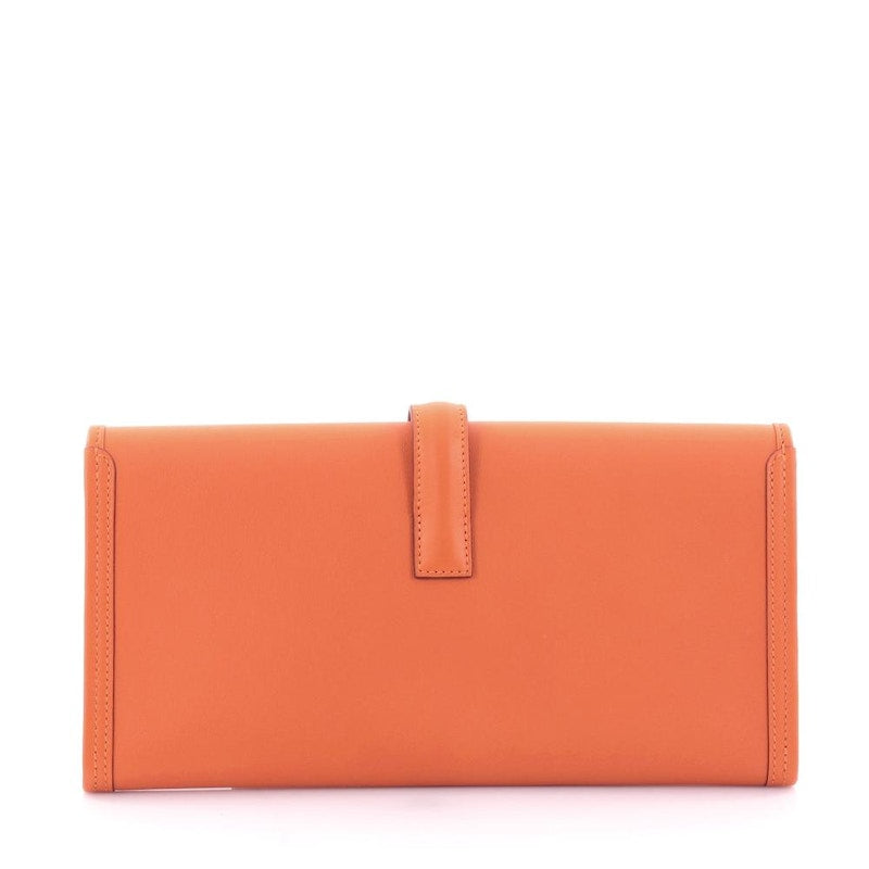 Hermes Jige Elan Clutch Swift 29 Orange