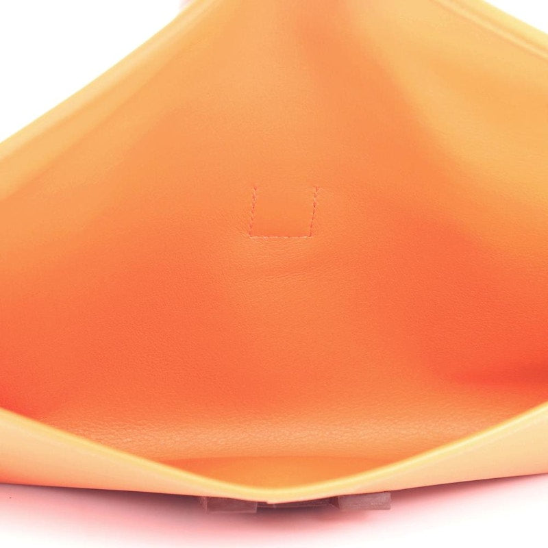 Hermes Jige Elan Clutch Swift 29 Orange