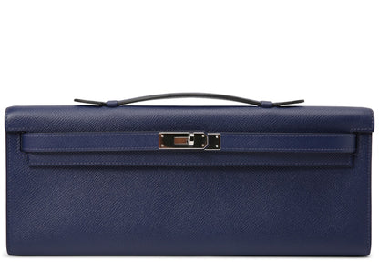 Hermes Kelly Cut Epsom Bleu Saphir