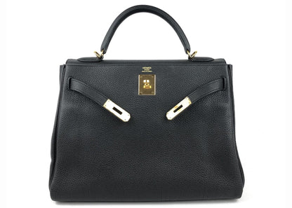 Hermes Kelly Retourne Togo 32 Noir