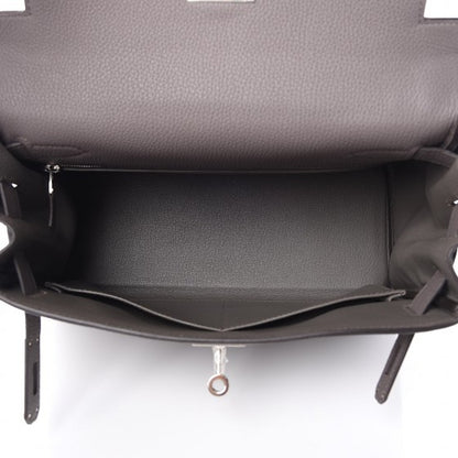 Hermes Kelly Retourne Togo Palladium 28 Etain