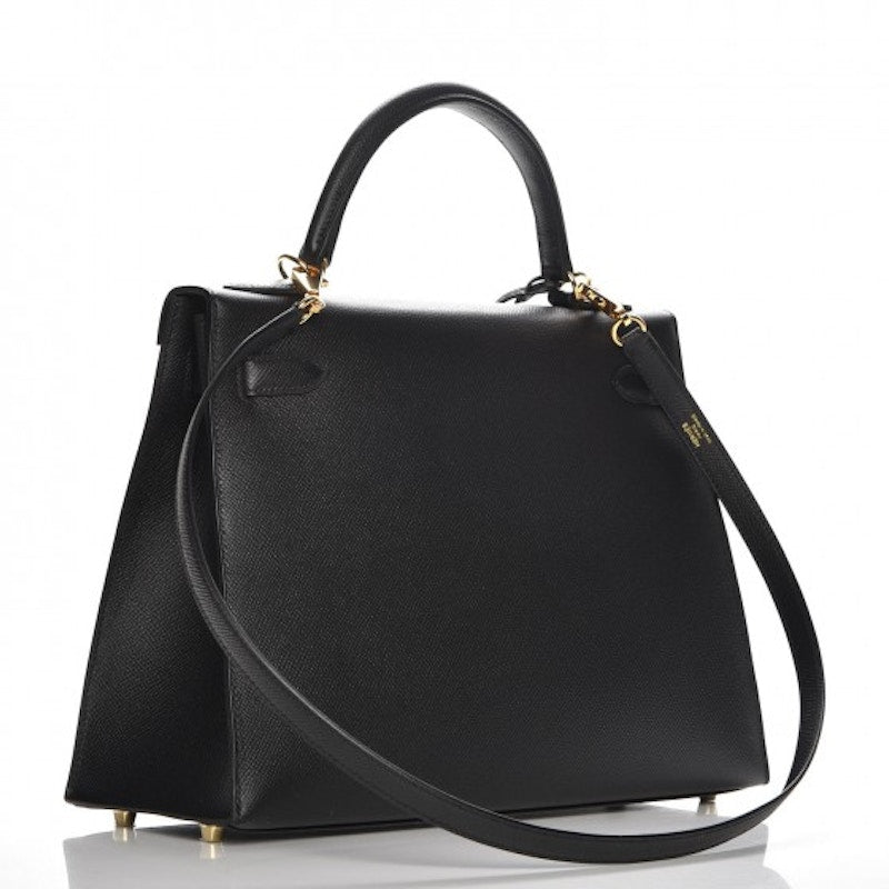 Hermes Kelly Sellier Epsom 32 Noir
